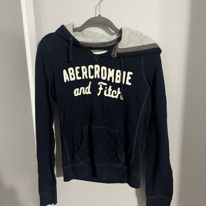 Abercrombie &Fitch Navy Medium Hoodie